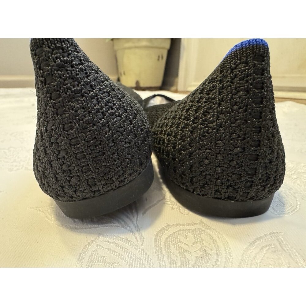 Rothys Flats Womens 9 The Point Honeycomb Slip On Shoes Classic Comfy $155 - Picture 3 of 11